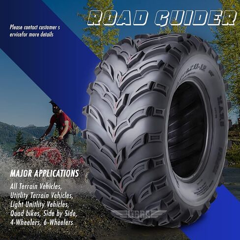إطارات ROADGUIDER ATV/UTV 25x10-12 25x10x12 6PR- مجموعة 2-10273 in Kuwait