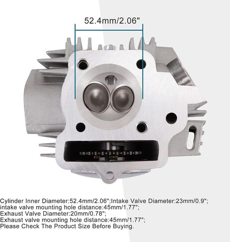 GOOFIT Completed Cylinder Head Replacement for 4 Stroke Chinese TaoTao Coolster 110cc Engine ATV Pit Quad Go Kart Dirt Bike in Saudi Arabia