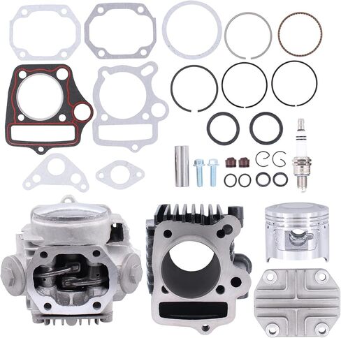 NewYall Engine Cylinder Head Piston Gasket Top End Rebuild Kit for CRF70 ATC70 XR70 in Saudi Arabia