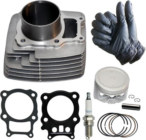 مجموعة حشية حلقة المكبس الأسطوانية ذات الطرف العلوي متوافقة مع Honda TRX350 FA/FM/TE/TM TRX 350 Rancher 350 Rancher350 2000-2006 in Saudi Arabia