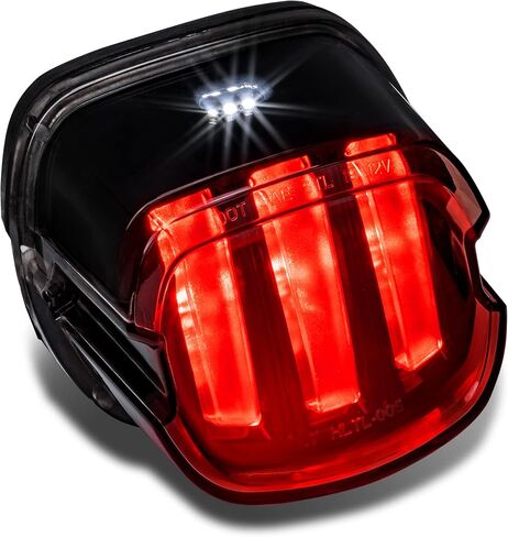 مصباح خلفي للفرامل LED من TRUE MODS لـ Harley Davidson [معتمد من DOT] [تصميم مخلب] [Plug-n-Play]، ضوء خلفي مرخص لـ Harley Sportster Dyna Fatboy Road King Glide Electra Heritage in Saudi Arabia
