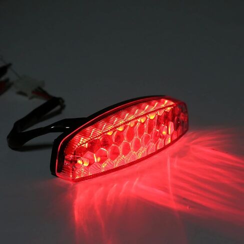 FVRITO 12V LED ضوء خلفي للفرامل لـ 50cc 70cc 90cc 110cc 125cc Taotao 110B Boulder B1 Coolster 3050C Vitacci HAWK Peace Roketa Sunl BMS Bamboo RPS Raider 6 ICEbear JCL الصينية رباعية ATV 4 عجلات in Kuwait