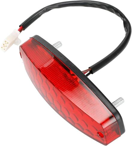 FVRITO 12V LED ضوء خلفي للفرامل لـ 50cc 70cc 90cc 110cc 125cc Taotao 110B Boulder B1 Coolster 3050C Vitacci HAWK Peace Roketa Sunl BMS Bamboo RPS Raider 6 ICEbear JCL الصينية رباعية ATV 4 عجلات in Kuwait
