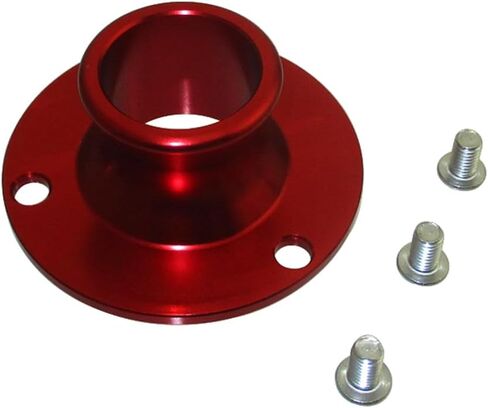 طرف العادم طرف آلي مع ثلاثة صواميل من الفولاذ المقاوم للصدأ لـ XR50 XR70 XR80 XR100 CRF50F CRF70F CRF80F CRF100F CRF110F CRF125F Pit Dirt Bike (أحمر) in Saudi Arabia