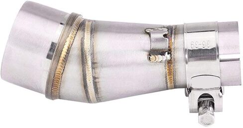 أنبوب الوصلة الأوسط المعدل لعادم الدراجة النارية من Bravedog مقاس 2 بوصة سهل الارتداء على أنبوب متوسط ​​من الفولاذ المقاوم للصدأ in Kuwait