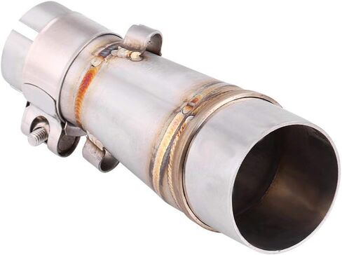 أنبوب الوصلة الأوسط المعدل لعادم الدراجة النارية من Bravedog مقاس 2 بوصة سهل الارتداء على أنبوب متوسط ​​من الفولاذ المقاوم للصدأ in Kuwait