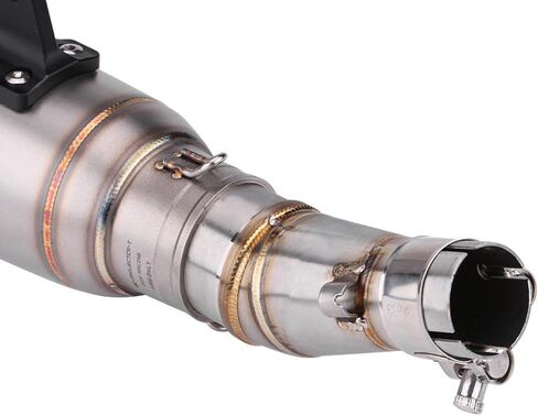 أنبوب الوصلة الأوسط المعدل لعادم الدراجة النارية من Bravedog مقاس 2 بوصة سهل الارتداء على أنبوب متوسط ​​من الفولاذ المقاوم للصدأ in Kuwait