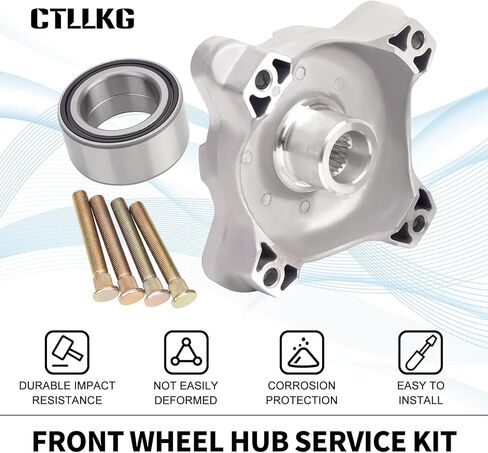 CTLLKG 5137219 طقم خدمة محمل محور العجلة الأمامية 44 مم معرف لـ 2008-2014 Polaris RZR 800، 2009-2014 RZR S 800، RZR 570، RZR 800 LE EFI EPS Pursuit يستبدل # 2204717 3514699 7518654 in Kuwait