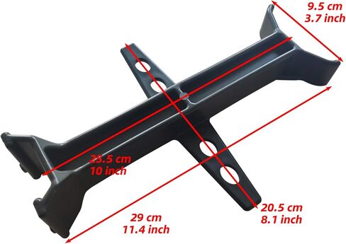 حافظة شوكة الدراجة الترابية، حامي حامل دعم الشوكة، دعامة شوكة عالمية لمعظم الدراجات النارية الترابية، أسود in Kuwait