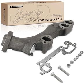 A-Premium Right Exhaust Manifold Kit W/Gasket, Bolts, Nuts, Washers Compatible with Dodge Ram 1500 94-02, Ram 1500 Van 99-03, Ram 2500 Van 2001, Durango 98-99, Dakota 94-03, B150, B1500, B250, B2500