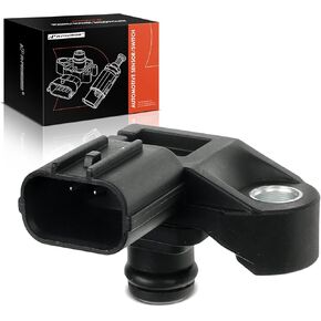 A-Premium Map Pressure Sensor Manifold Assembly Compatible with Honda Accord Civic CR-V Odyssey Pilot Fit Acura RL RSX TL