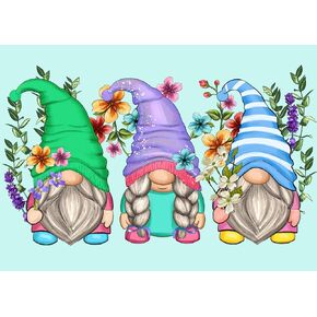 Landscape Diamond Art Painting Kits for Adults, Stained Glass Full Drill Diamond Dots Paintings for Beginners, Round 5D Paint with Diamonds Pictures Gem Art Painting Kits DIY Crafts Kits 14x14inch in Kuwait