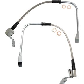 TRQ Rear Brake Hose Set Compatible with 2002-2005 Ford Explorer 2003-2005 Lincoln Aviator Mercury Mountaineer