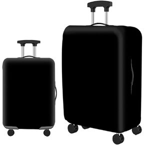 Luggage Cover for Travel Suitcase Protector Anti-scratch, Fits 18-32 Inches, Waterproof Stretchable Thickened Dustproof Spandex Fabric with Zipper (Stripes, M (22-25 Inch Suitcase)), GO006