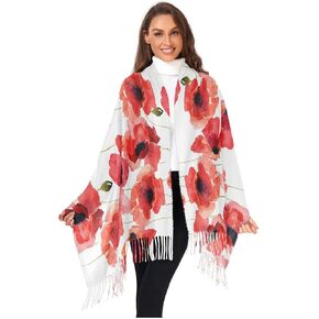 Womens Scarf Pashmina Shawl Wraps Large Winter Long Warm Scarfs for Women