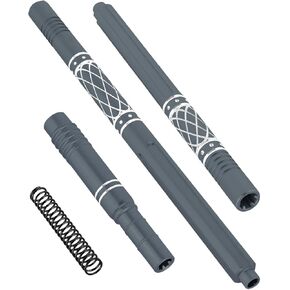 RC Aluminium Center Driveshafts Axles Upgrades Part for 1/10 Kraton 4x4 4S V2,Outcast 4x4 4S V2,Alloy Center Slider Drive Shafts CVD Hop-up,Red