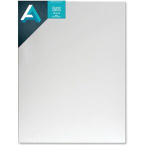 Art Alternatives Classic Cotton Stretched Canvas, White