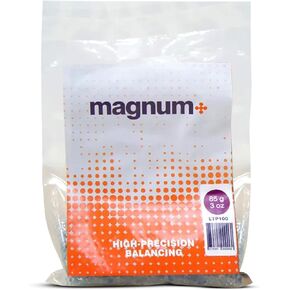 Magnum+ Tire Balancing Beads for Trucks, Trailer, Motorcycles, Off-Road Vehicles – TPMS Compatible Tempered Glass Wheel Balance Beads – 8.5oz/240g