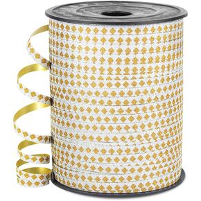 500 Yards 3/16" Rainbow Curling Ribbon, Shiny Balloon String for Gift Wrapping, Birthday Wedding Party Festival Decoration -1 Roll