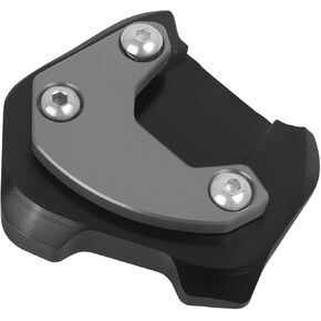 CHIFUN Kickstand Enlarger Pad Foot Side Parking Stand Extension Plate Replacement for Honda Rebel 300 500 CMX300 CMX500 2017-2022(Black)