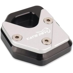 For DUCATI Streetfighter V4 V4S Panigale V4 S V4S 2018-2022 Motorcycle Accessories Kickstand Extension Plate Foot Side Stand Enlarge Pad (black)