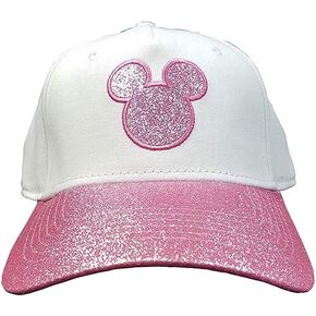Disney Adult Hat Mickey Mouse Shimmer Pink