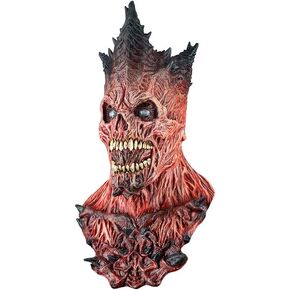 Ghoulish Productions King Reaper Flesh. King Fire Latex Mask, Flesh Mask Halloween, Judge of Hell Latex Mask. Nightmare Makers Line. One size latex mask. Ideal for Halloween, parties, holidays