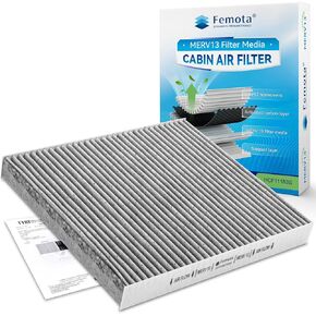 Tested MERV 13 Cabin Air Filter with Activated Carbon, CF11183 for Dodge Durango (2011-2023), Jeep Grand Cherokee (2011-2021), Grand Cherokee WK (2022).