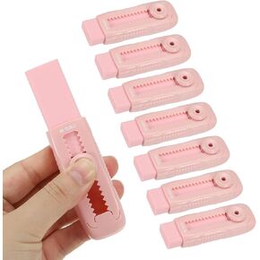 M&G 8 Pack Erasers, Yellow Sliding Retractable Eraser Push Pull Cute Pencil Erasers Soft Large Easy to Clean with Plastic Sleeve for Sketching Drawing Artists Teacher Pencils, Yellow
