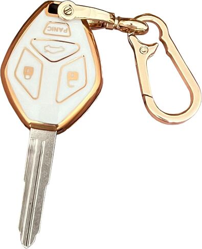 for Mitsubishi Key Fob Cover Smart Key with Keychain Fit for Mitsubishi Eclipse Galant Lancer Outlander in Saudi Arabia
