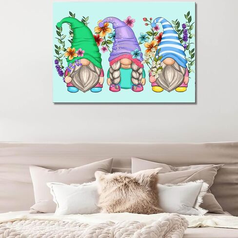 Landscape Diamond Art Painting Kits for Adults, Stained Glass Full Drill Diamond Dots Paintings for Beginners, Round 5D Paint with Diamonds Pictures Gem Art Painting Kits DIY Crafts Kits 14x14inch in Kuwait