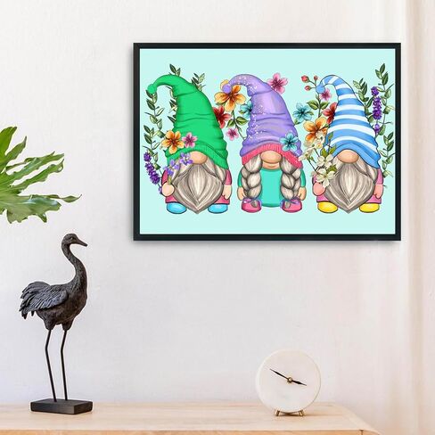 Landscape Diamond Art Painting Kits for Adults, Stained Glass Full Drill Diamond Dots Paintings for Beginners, Round 5D Paint with Diamonds Pictures Gem Art Painting Kits DIY Crafts Kits 14x14inch in Kuwait