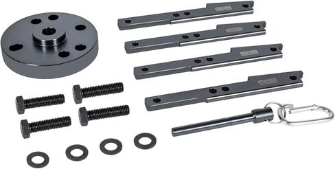 مجموعة أدوات توقيت الكاميرا 3163021 المتوافقة مع جميع محركات Cummins ISX QSX 2007-2017 مع أداة سحب تروس الكاميرا ودبوس كرنك استبدال OEM 3163069 3163020 فولاذ شديد التحمل (14 قطعة) in Kuwait