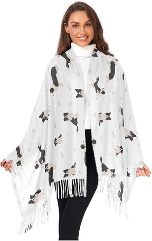 Womens Scarf Pashmina Shawl Wraps Large Winter Long Warm Scarfs for Women in Saudi Arabia