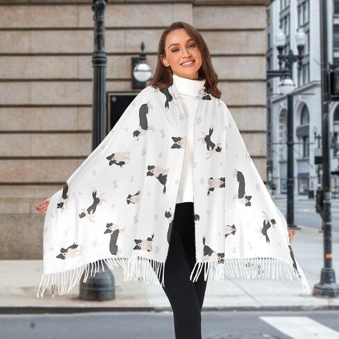 Womens Scarf Pashmina Shawl Wraps Large Winter Long Warm Scarfs for Women in Saudi Arabia