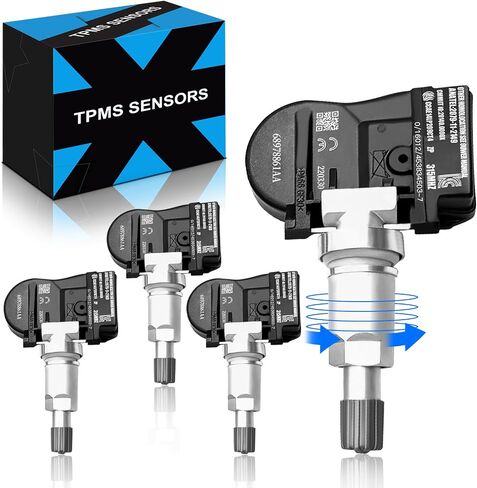 Pre-Programed TPMS Sensors for:-Dodge Caravan Charger, for:-Jeep Wrangler Compass Patriot for:-Chrysler Town & Country 315MHz Tire Pressure Sensor 68078861AA (4) in Saudi Arabia