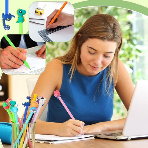 48 قطعة من أقلام الرسوم المتحركة اللطيفة للأطفال، أقلام حبر هلامية سوداء، أقلام رائعة للفتيات، أقلام كتابة مضحكة للمدرسين، لوازم هدايا عيد الفصح، 12 نمطًا (حيوانات لطيفة) in Kuwait