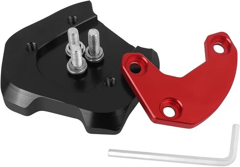 CHIFUN Kickstand Enlarger Pad Foot Side Parking Stand Extension Plate Replacement for Honda Rebel 300 500 CMX300 CMX500 2017-2022(Black) in Saudi Arabia