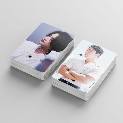 55Pcs Lomo card set For At-eez 4th Single New Album BIRTHDAY Photocard Merchandise for Fans Collection in Saudi Arabia