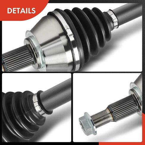 A-Premium CV Axle Shaft Assembly Compatible with GMC Acadia 2017-2023 & Cadillac XT5 2017-2023, 2.0L 3.6L, 4WD Only, Replace# 84020567 in Saudi Arabia