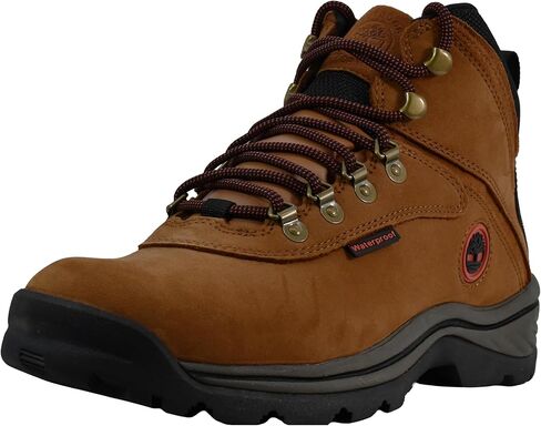 Timberland Men's White Ledge Mid Waterproof Hiking Boot, Rust Nubuck, 9.5 Wide in Kuwait