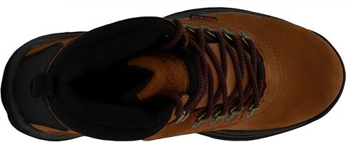 Timberland Men's White Ledge Mid Waterproof Hiking Boot, Rust Nubuck, 9.5 Wide in Kuwait