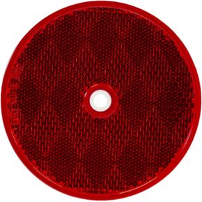Buyers Products 3.1875 Inch Amber Round DOT Bolt-On Reflectors