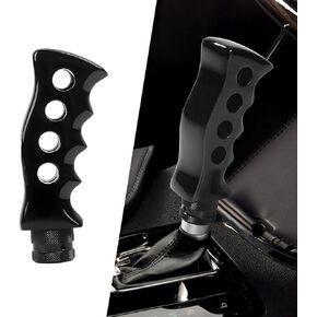 مجموعة واحدة من مقبض ناقل الحركة اليدوي للسيارة مع محول، مفتاح ربط ناقل حركة معدني متين مقاوم للماء مع براغي، ملحقات عالمية للسيارات لشاحنة الدفع الرباعي (أسود) in Kuwait