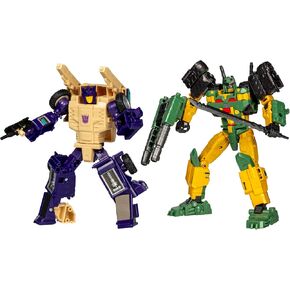 Transformers Legacy United Doom ‘n Destruction Collection, Bludgeon & Rukus, Mayhem Attack Squad Converting Action Figure 2-Pack, 8+ (Amazon Exclusive)