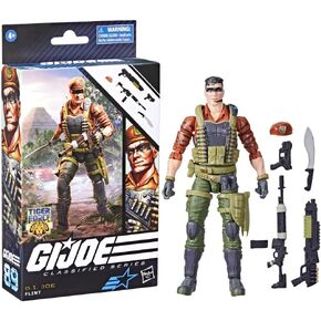 G.I. Joe Classified Series Tiger Force Flint, Collectible Action Figure, 89, 6 inch Action Figures for Boys & Girls, with 6 Accessory Pieces