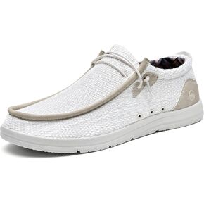 Mens Loafers Walking Shoes with Arch Support Insole Casual Fashion Shoes Light-Weight Vintage Footwear