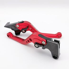 Short Clutch Brake Lever Replacement for Yamaha TENERE 700 XTZ700/SP 2019-2024 XTZ Rally Motorcycle Accessories Adjustable Handles (Black)