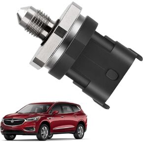 Fuel Rail Injection Pressure Sensor for 2011-2016 Buick Enclave Regal, 2012-2016 Chevy Traverse, 2012-2016 GMC Acadia Parts Number 12618108, 5S13812, FPS34, V40720067