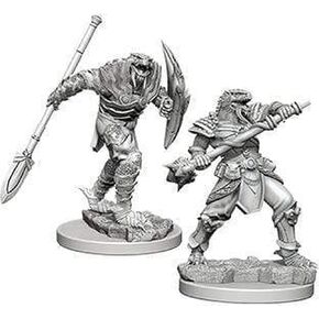 D&D Nolzur's Marvelous Miniatures: Dragonborn Male Fighter with Spear